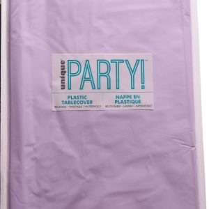 Lavender Rectangle PLastic Tablecover