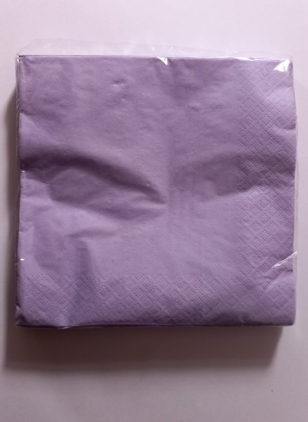Lavender Lunch Napkins
