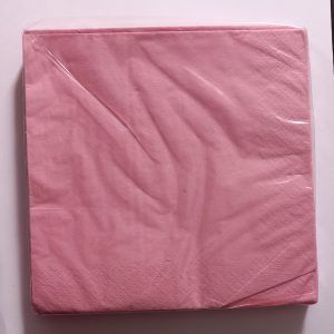 Lovely Pink Lunch Napkins