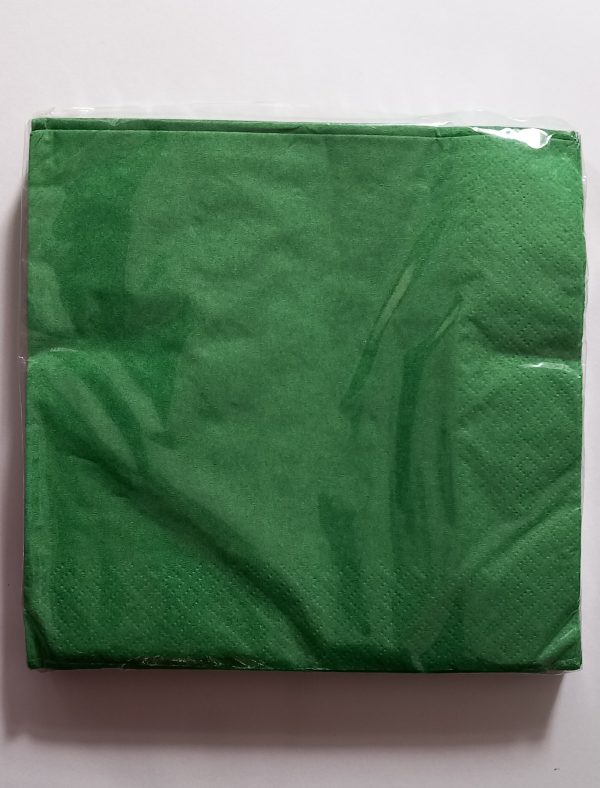 Emerald Green Lunch Napkins