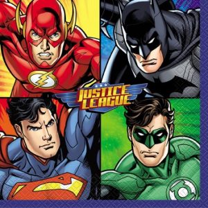 Justice League Lunch Napkins 16PK