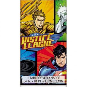 Justice League Plastice Tablecover